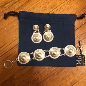 Vintage Mignon Faget bullseye Medallion set